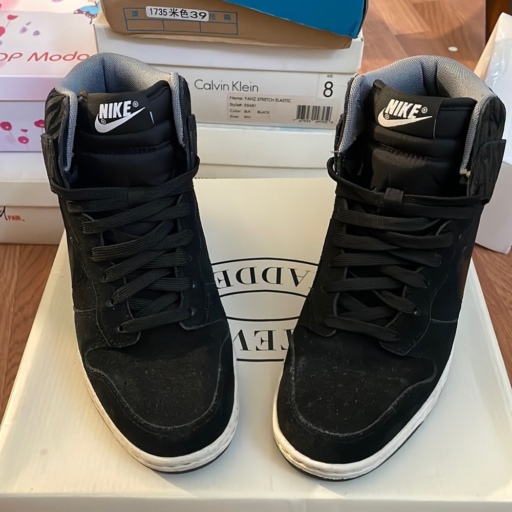 COPY - Nike Dunk Sneaker Wedges